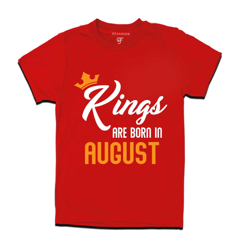 Kings are born in August-red-gfashion