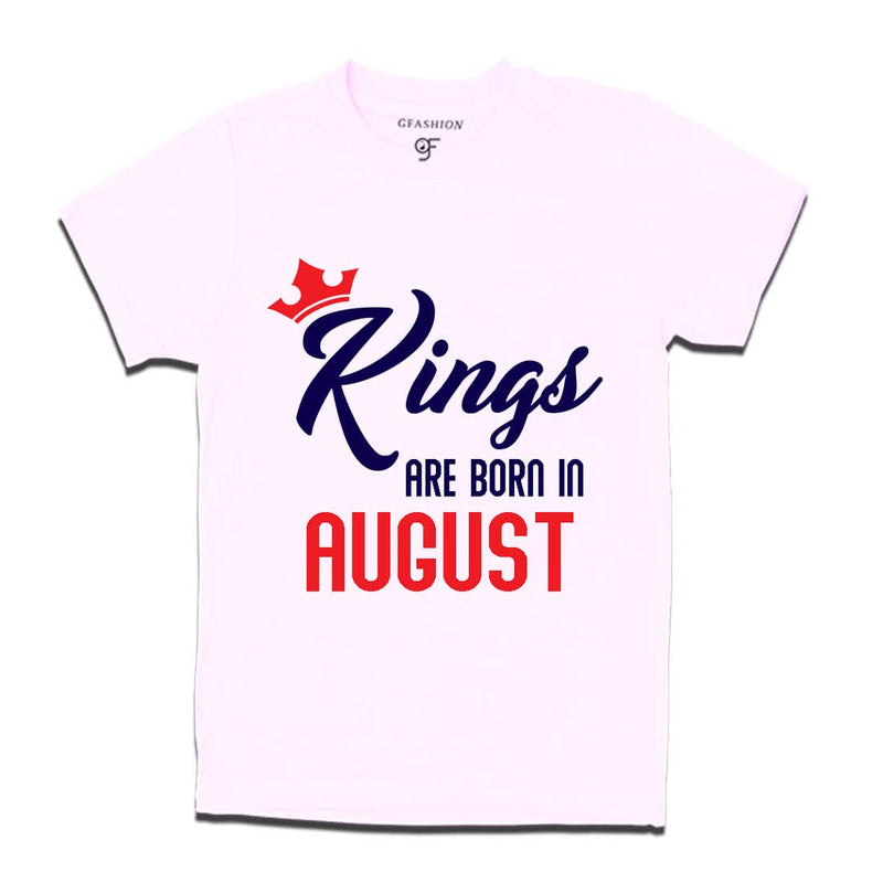 Kings are born in August-White-gfashion