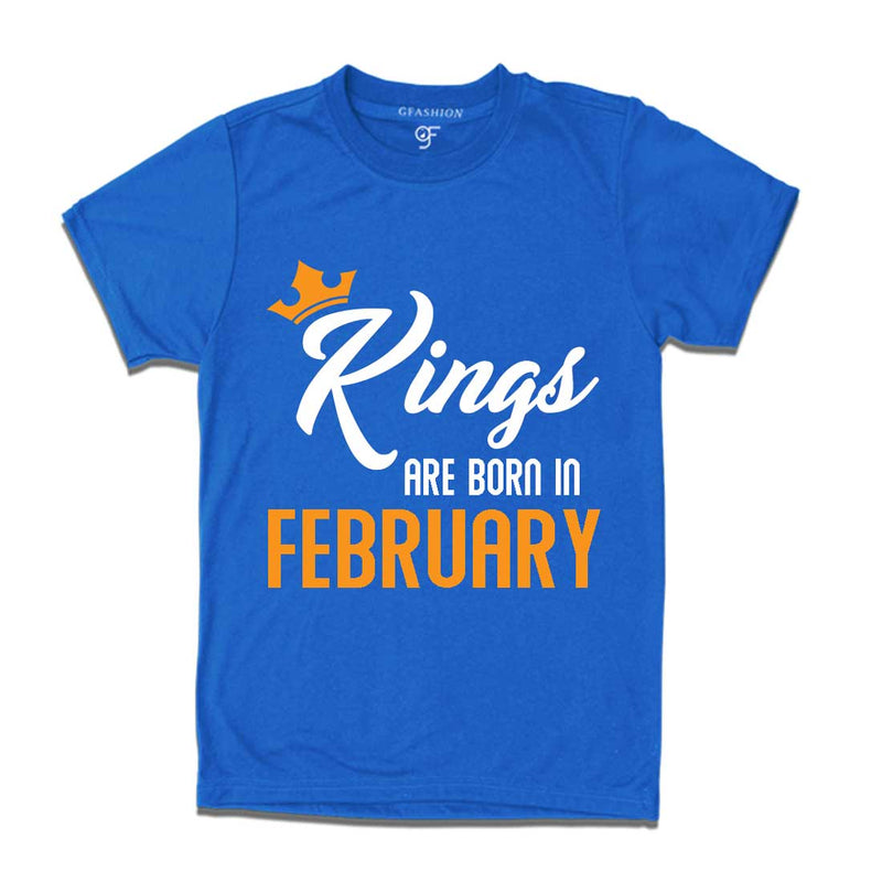 Kings are born in February-Blue-gfashion