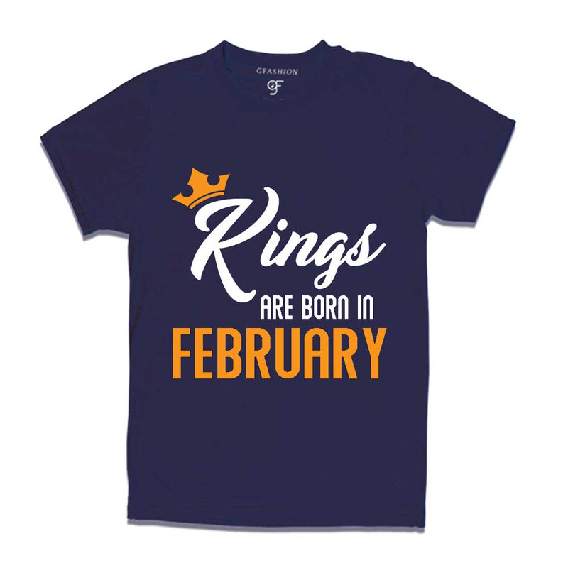 Kings are born in February-Navy-gfashion