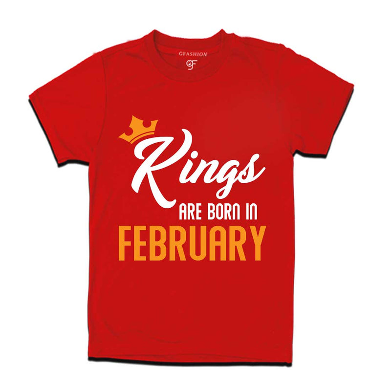 Kings are born in February-Red-gfashion