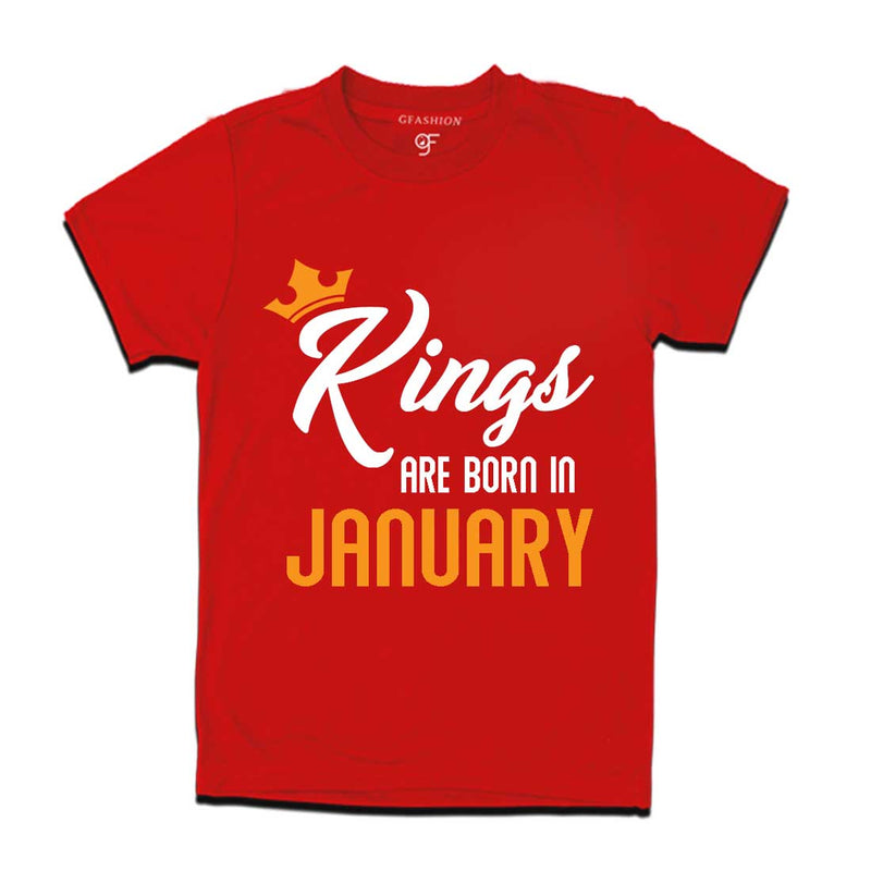 Kings are born in January-Red-gfashion