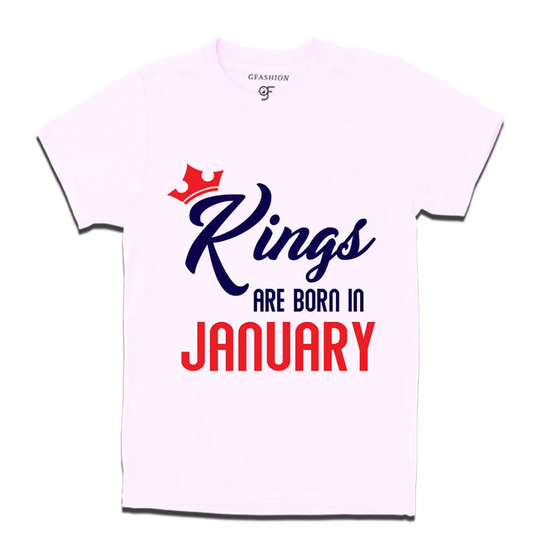 Kings are born in January-White-gfashion