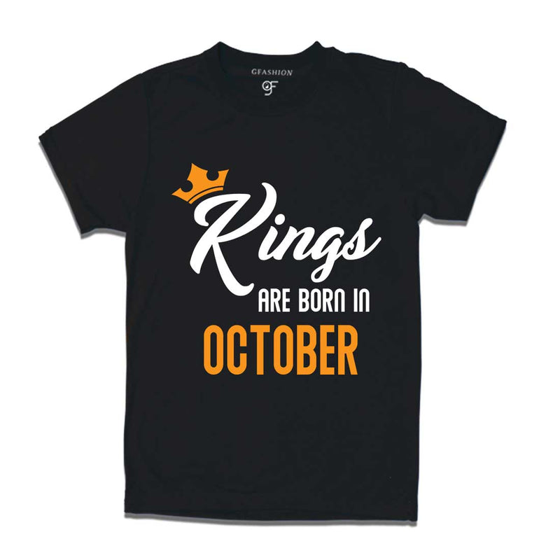 Kings are born in October-Black-gfashion