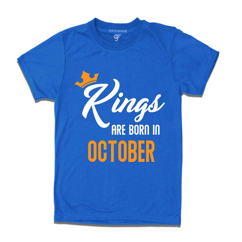 Kings are born in October-Blue-gfashion