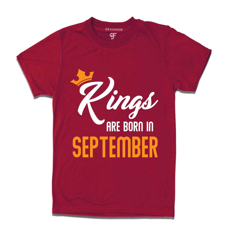 Kings are born in September-Maroon-gfashion