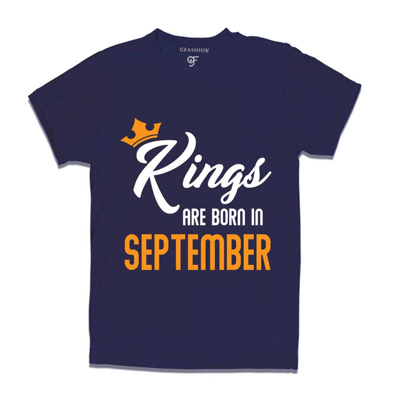 Kings are born in September-Navy-gfashion