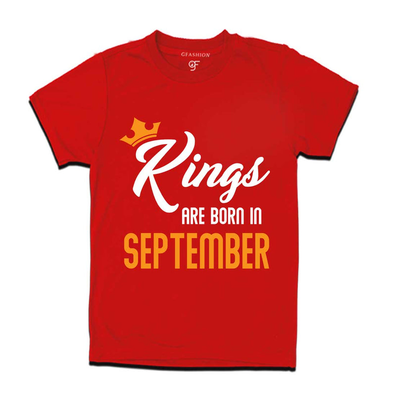 Kings are born in September-Red-gfashion