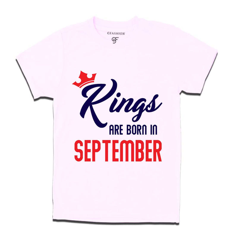 Kings are born in September-White-gfashion
