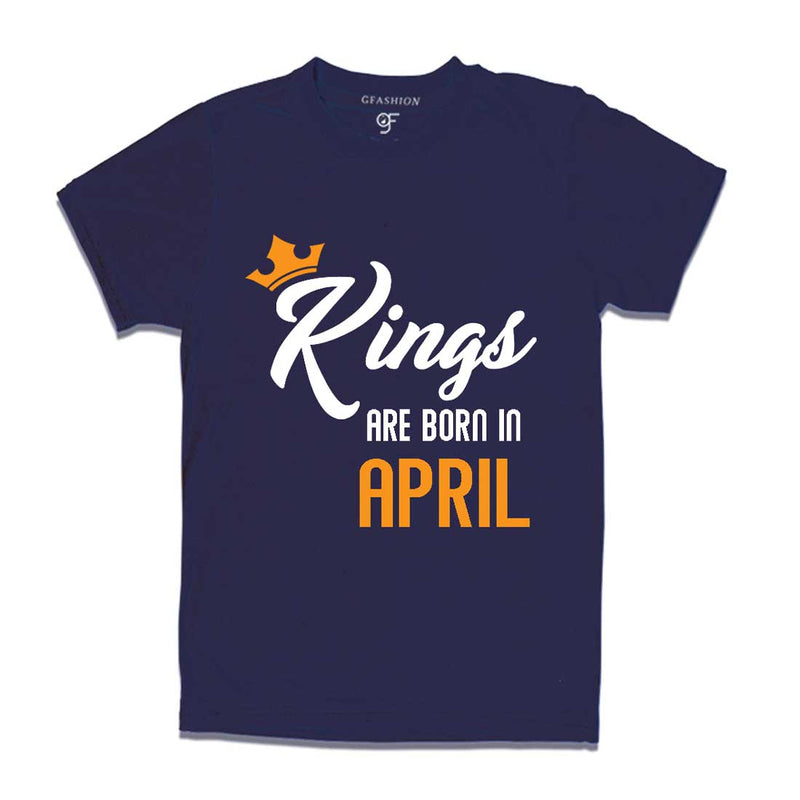 Kings are born in april-Navy-gfashion