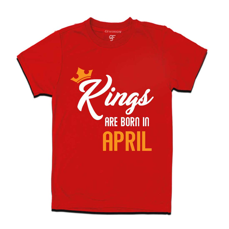 Kings are born in april-Red-gfashion