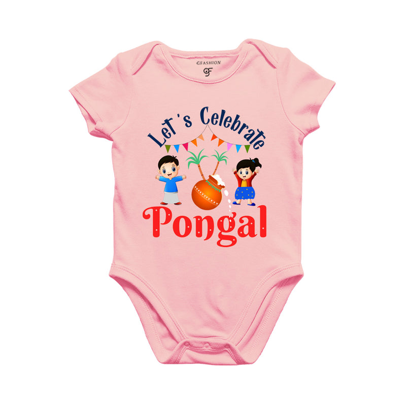 Let's Celebrate Pongal with Baby Rompers in Pink Color available @ gfashion.jpg