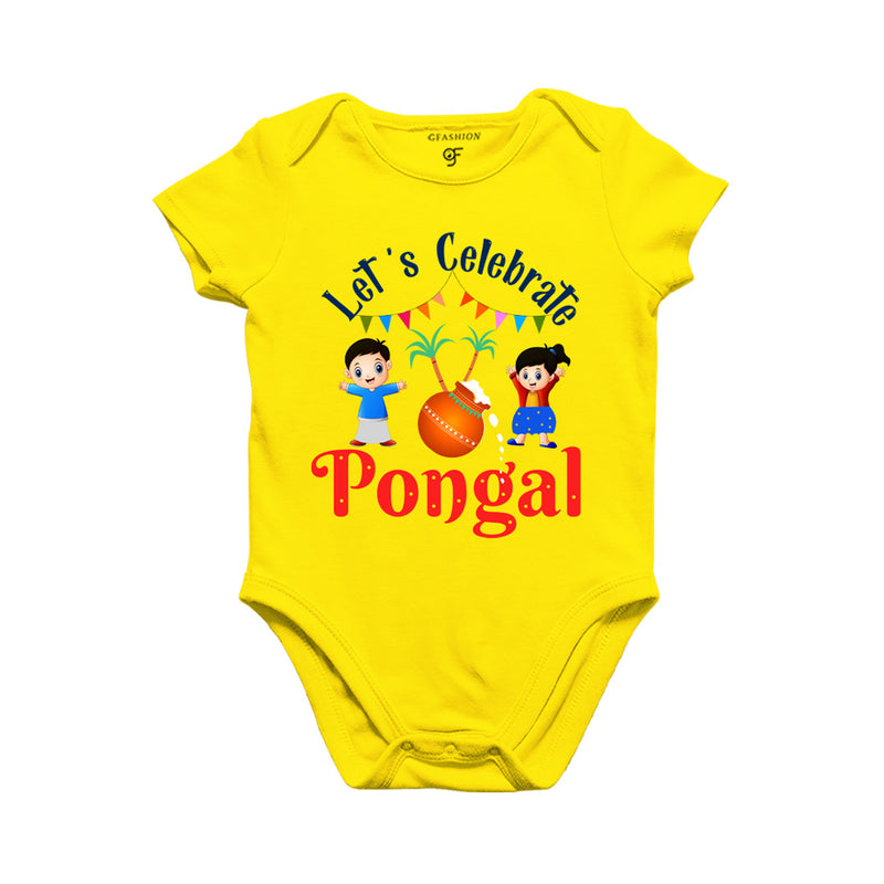 Let's Celebrate Pongal with Baby Rompers in Yellow Color available @ gfashion.jpg