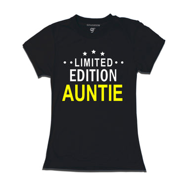 Limited Edition Auntie T-shirt-Black-gfashion