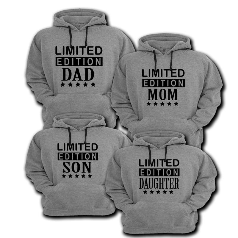 Limited Edition Family Hoodies Sweatshirt in Gray Color available @ gfashion.jpg
