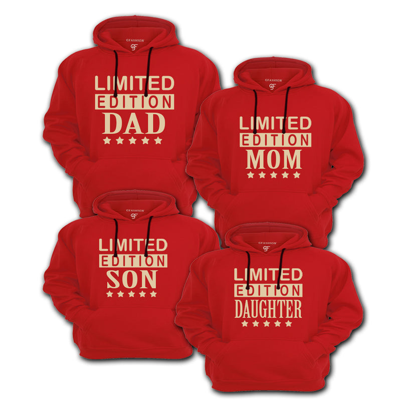 Limited Edition Family Hoodies Sweatshirt in Red Color available @ gfashion.jpg
