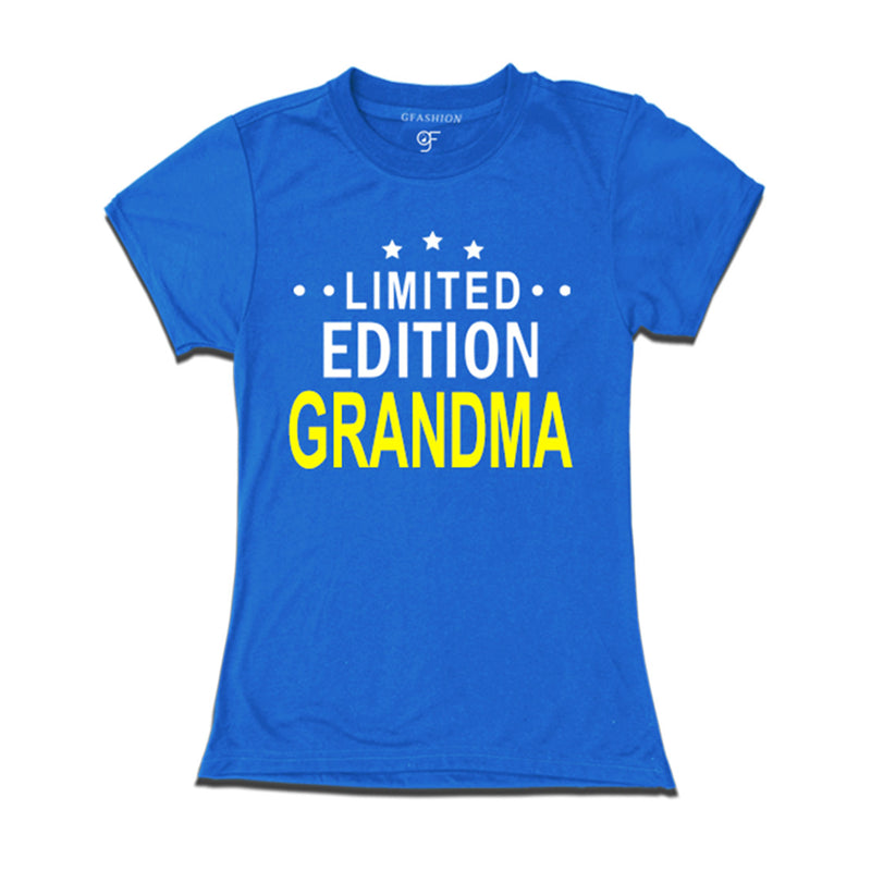 Limited Edition Grandma T-shirt-Blue-gfashion