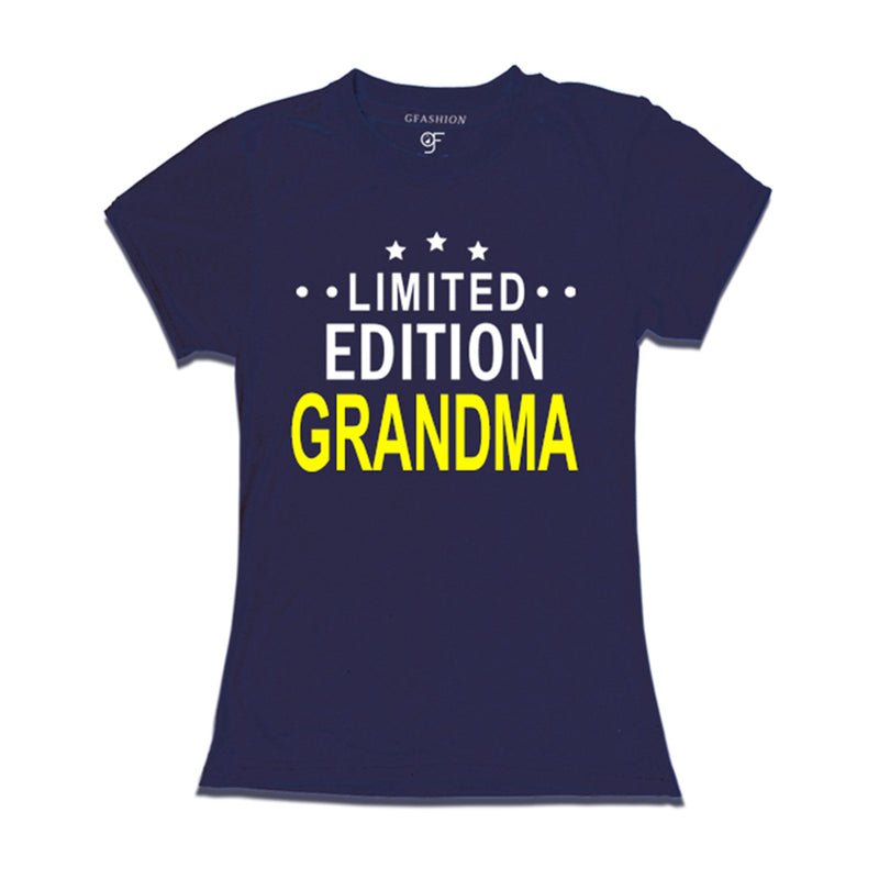 Limited Edition Grandma T-shirt-Navy-gfashion