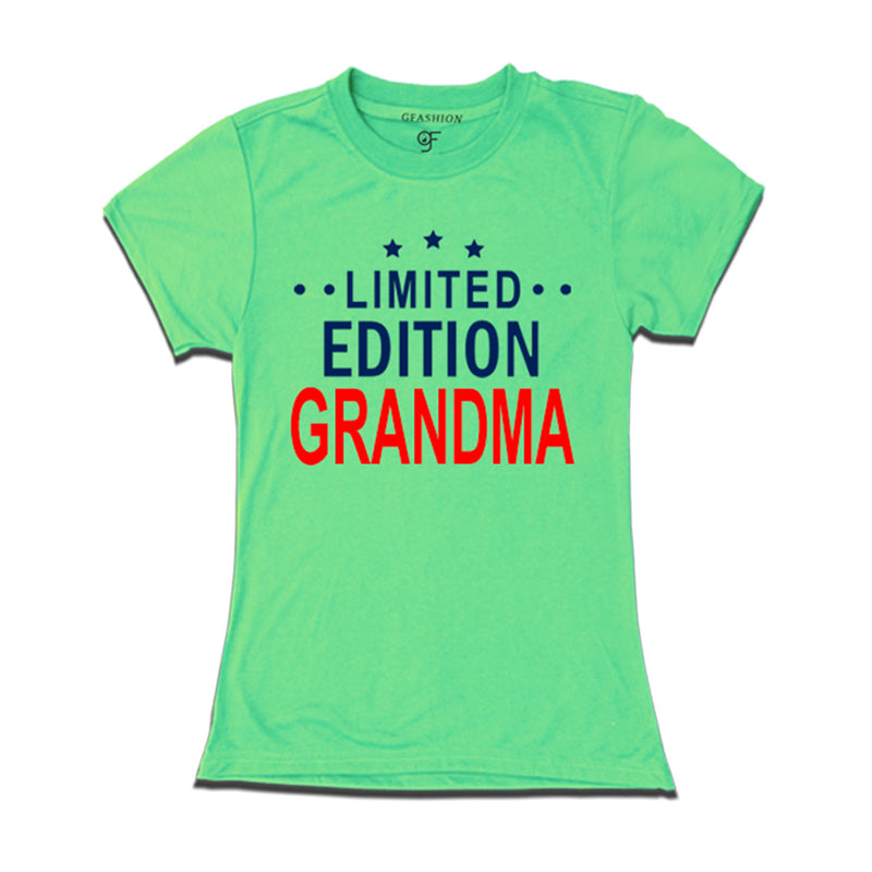 Limited Edition Grandma T-shirt-Pista Green-gfashion