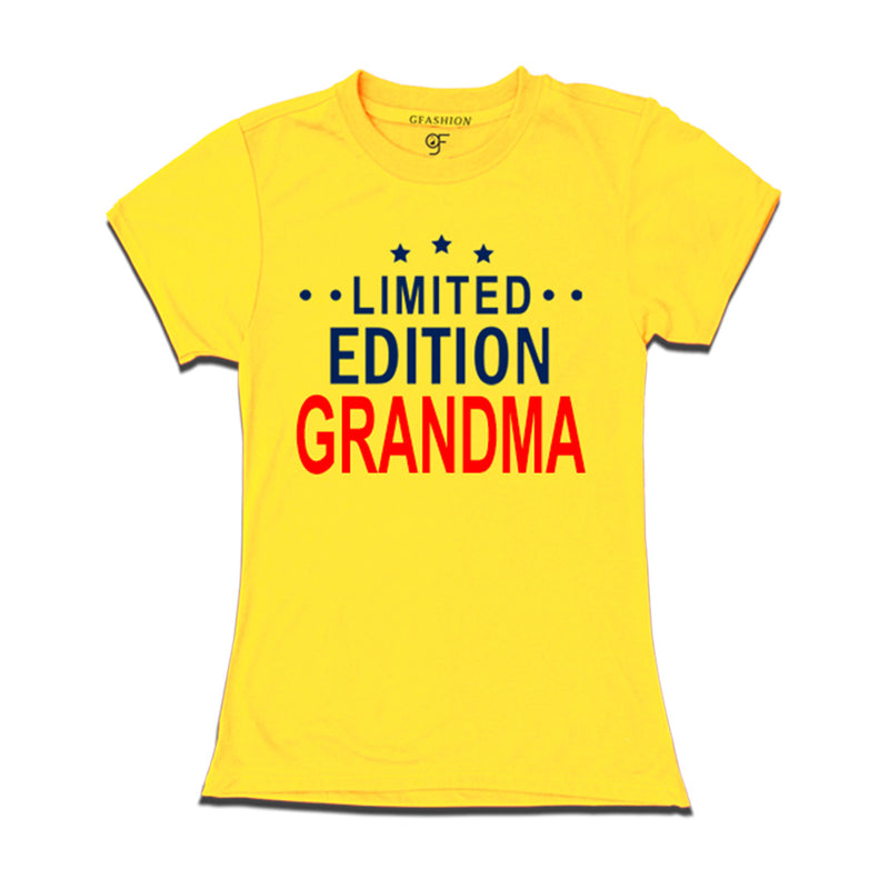 Limited Edition Grandma T-shirt-Yellow-gfashion