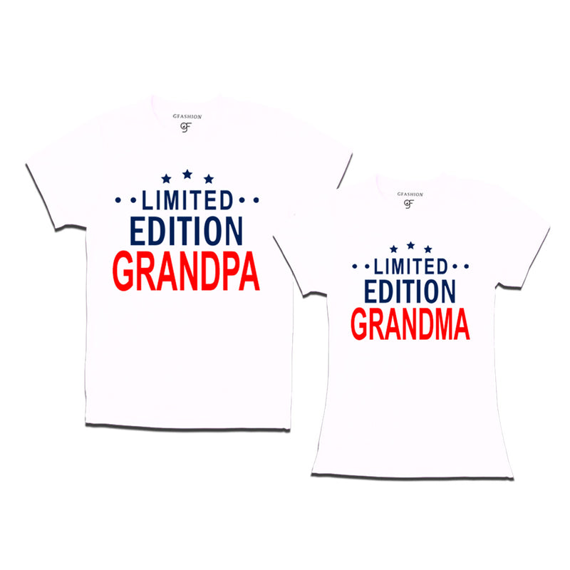 Limited Edition Grandpa Grandma T-shirts-White-gfashion