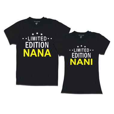 Limited Edition Nana Nani T-shirts-Black-gfashion