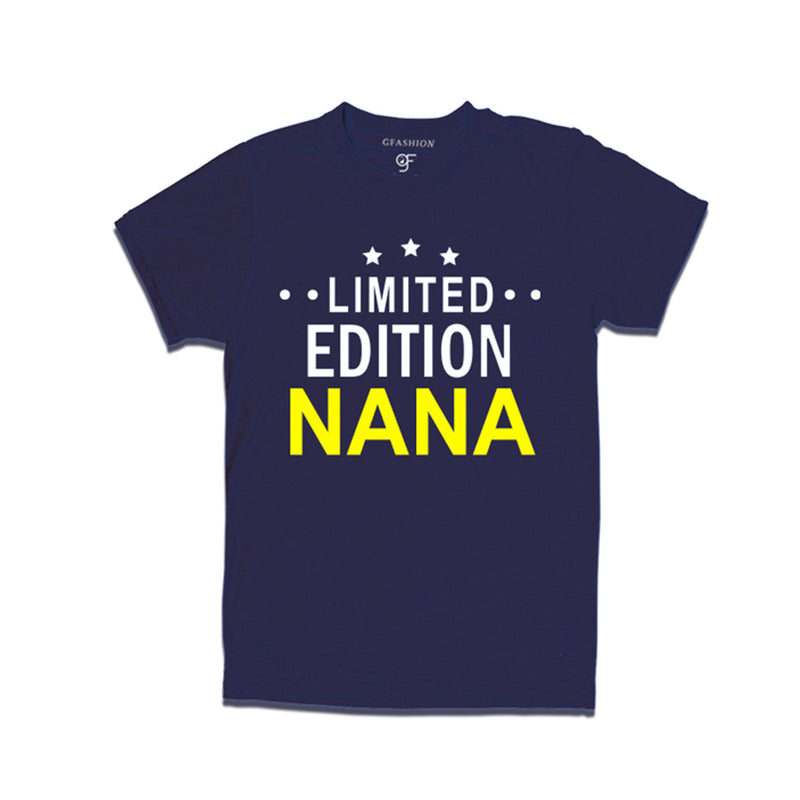Limited Edition Nana T-shirts-Navy-gfashion