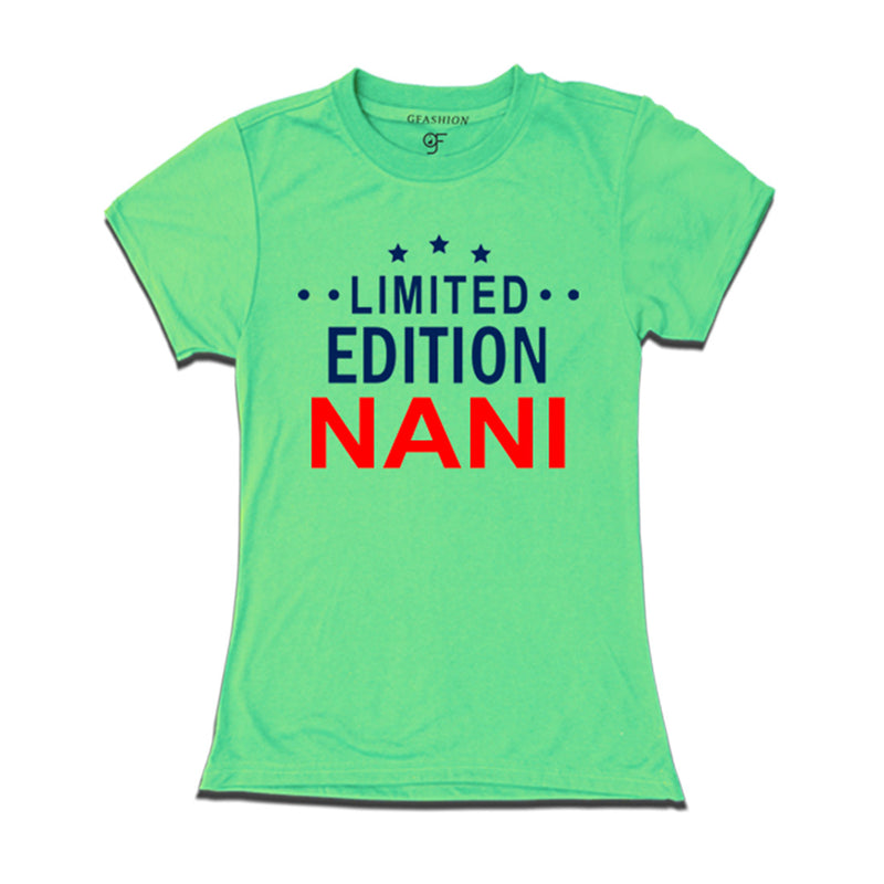 Limited Edition Nani T-shirts-Pista Green-gfashion