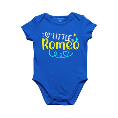 Little Romeo Baby Bodysuit in Blue Color available @ gfashion.jpg