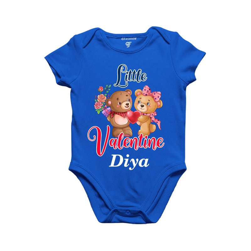 Little Valentine Baby Rompers-name Customized in Blue Color available @ gfashion.jpg