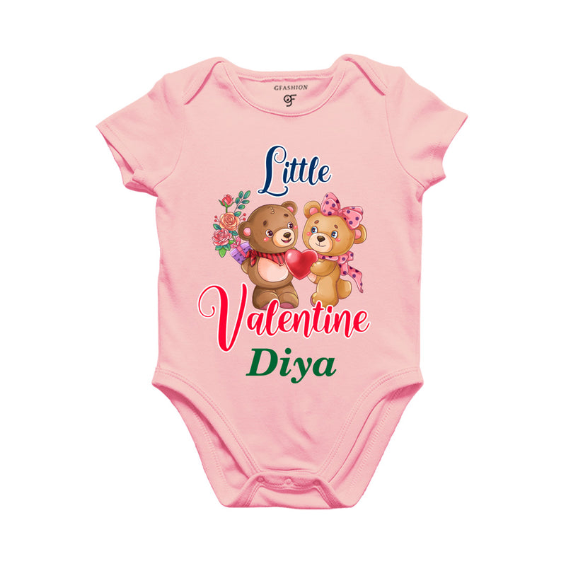 Little Valentine Baby Rompers-name Customized in Pink Color available @ gfashion.jpg
