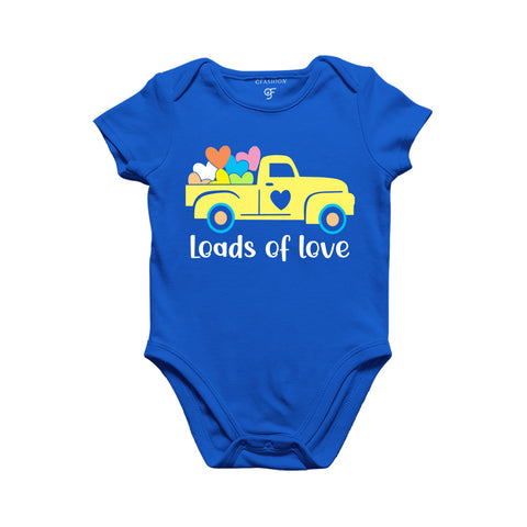 Loads of love Baby Rompers in Blue Color available @ gfashion.jpg