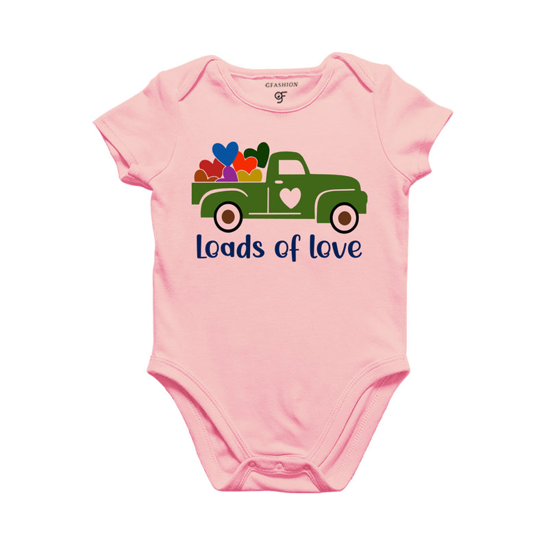 Loads of love Baby Rompers in Pink Color available @ gfashion.jpg
