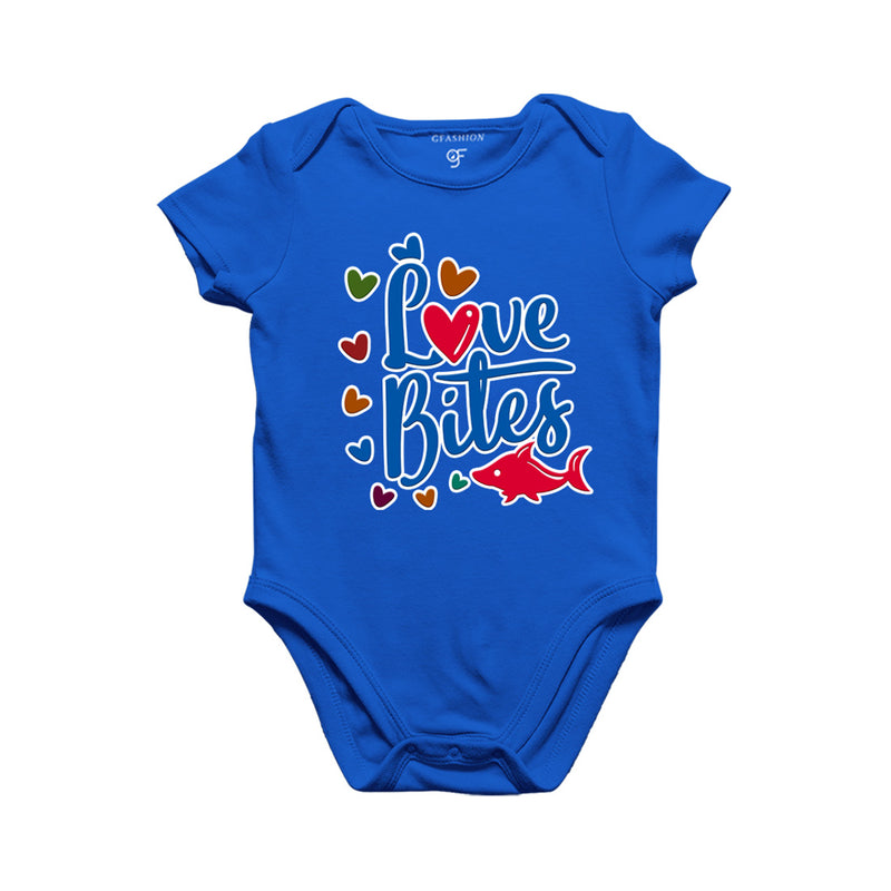 Love Bites Baby Onesie in Blue Color available @ gfashion.jpg