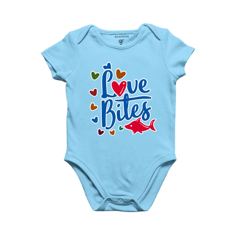 Love Bites Baby Onesie in Sky Blue Color available @ gfashion.jpg