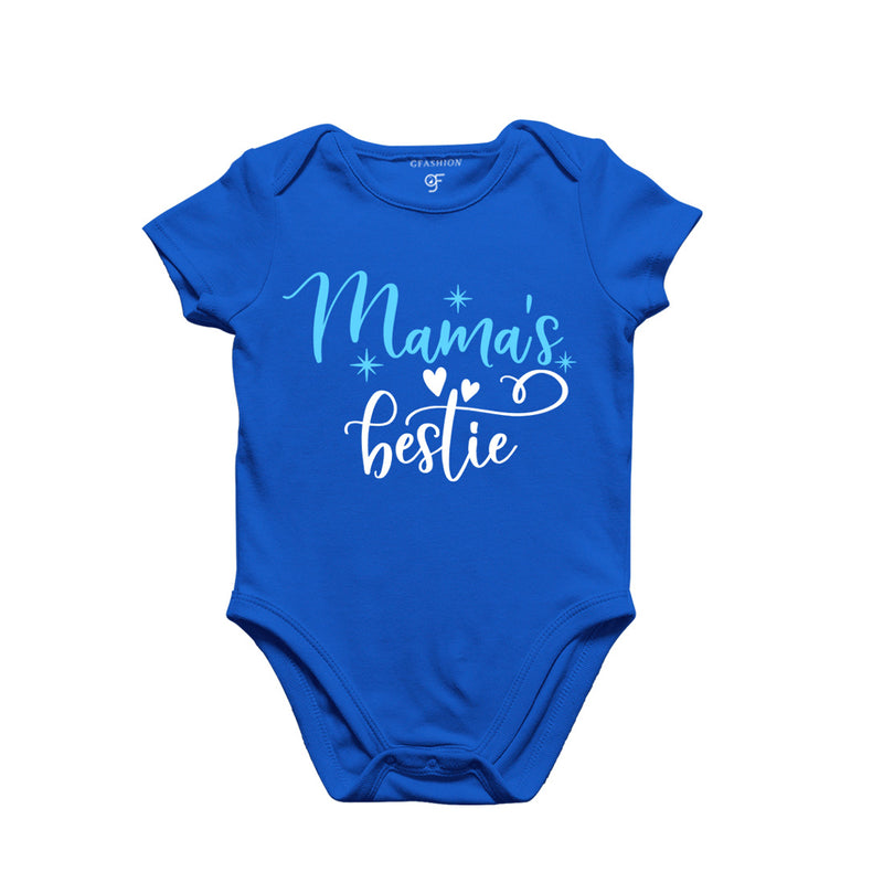 Mama's Bestie-Baby Bodysuit or Rompers or Onesie in Blue Color available @ gfashion.jpg