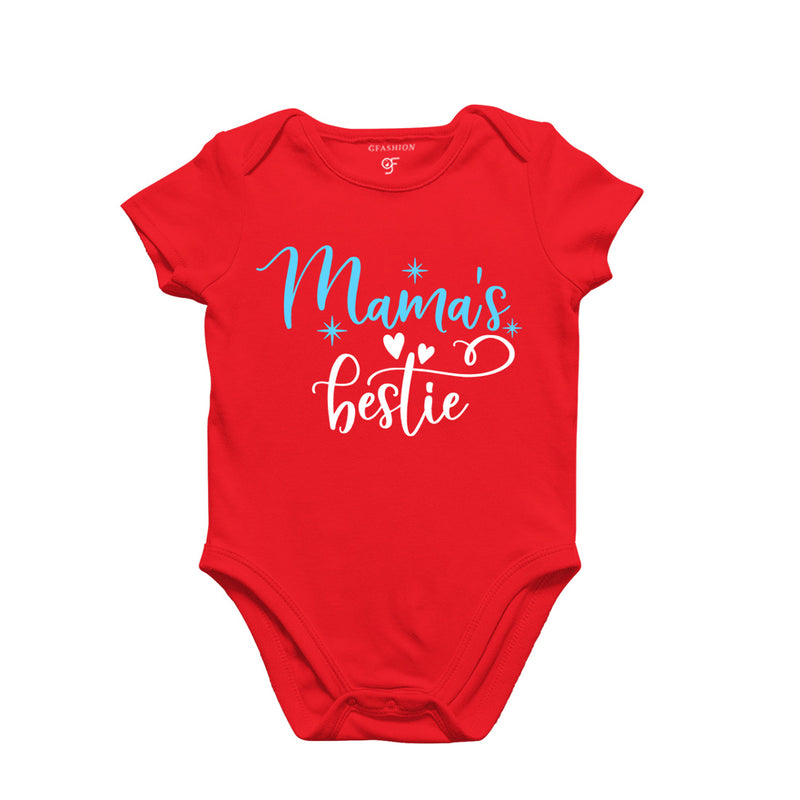 Mama's Bestie-Baby Bodysuit or Rompers or Onesie in Red Color available @ gfashion.jpg