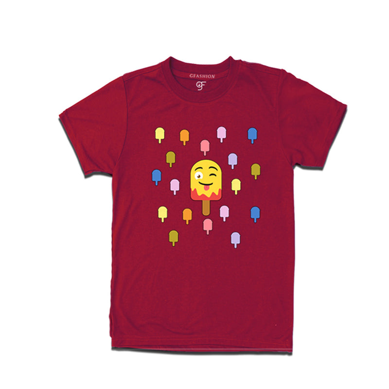 funny Ice tshirt in Maroon Color available @ gfashion.jpg
