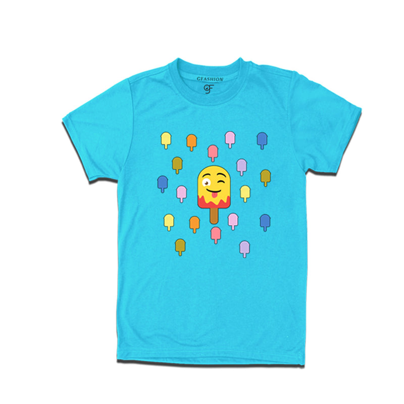 funny Ice tshirt in Sky Blue Color available @ gfashion.jpg