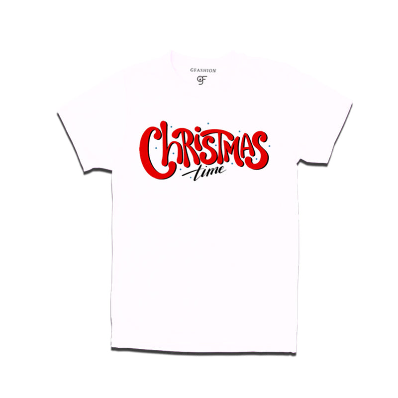 Men-Women-Boy-Girl Christmas Time  T-shirts in White Color avilable @ gfashion.jpg