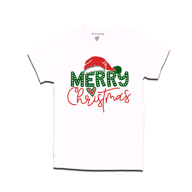 Merry Christmas T-shirt for Men-Women-Boy-Girl in White Color avilable @ gfashion.jpg