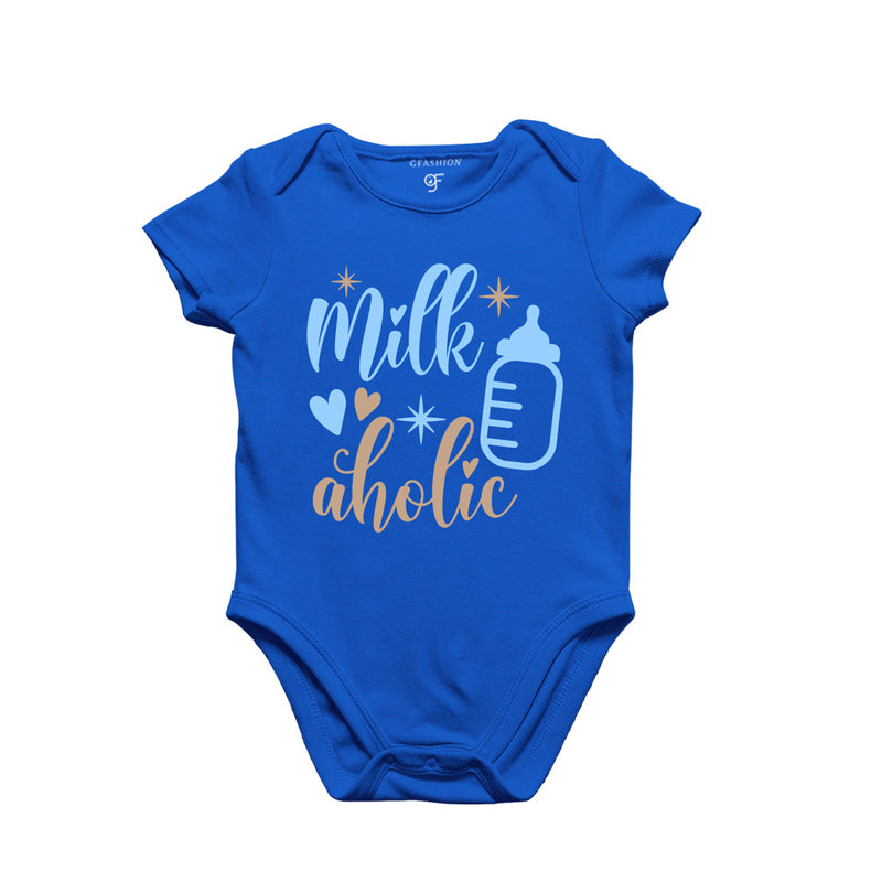 Milk Aholic-Baby Bodysuit or Rompers or Onesie in Blue Color available @ gfashion.jpg