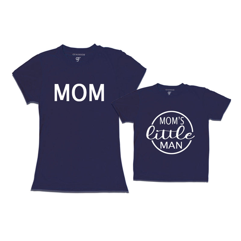 Mom-Mom's Little Man T-shirts in Navy Color available @ gfashion.jpg