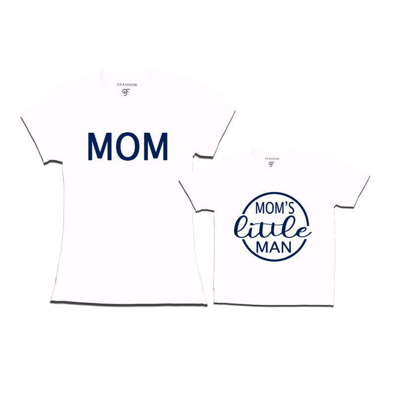 Mom-Mom's Little Man T-shirts in White Color available @ gfashion.jpg