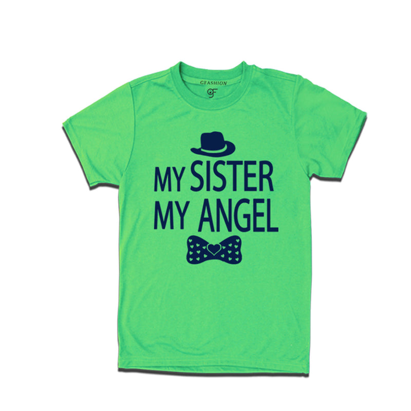 My-Sister-My-Angel-t-shirts-@-gfashion-Pista Green