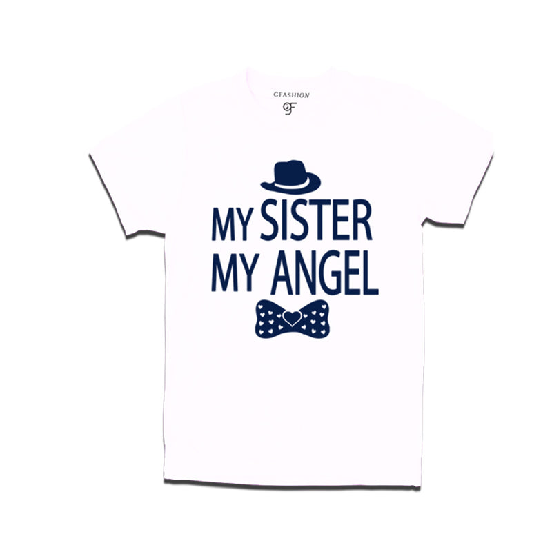 My-Sister-My-Angel-t-shirts-@-gfashion-White