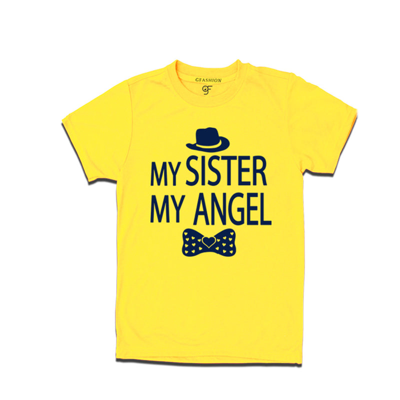 My-Sister-My-Angel-t-shirts-@-gfashion-Yellow
