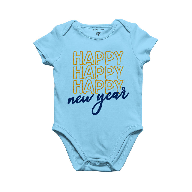 New Year-Baby Bodysuit or Rompers or Onesie in Sky Blue Color avilable @ gfashion.jpg