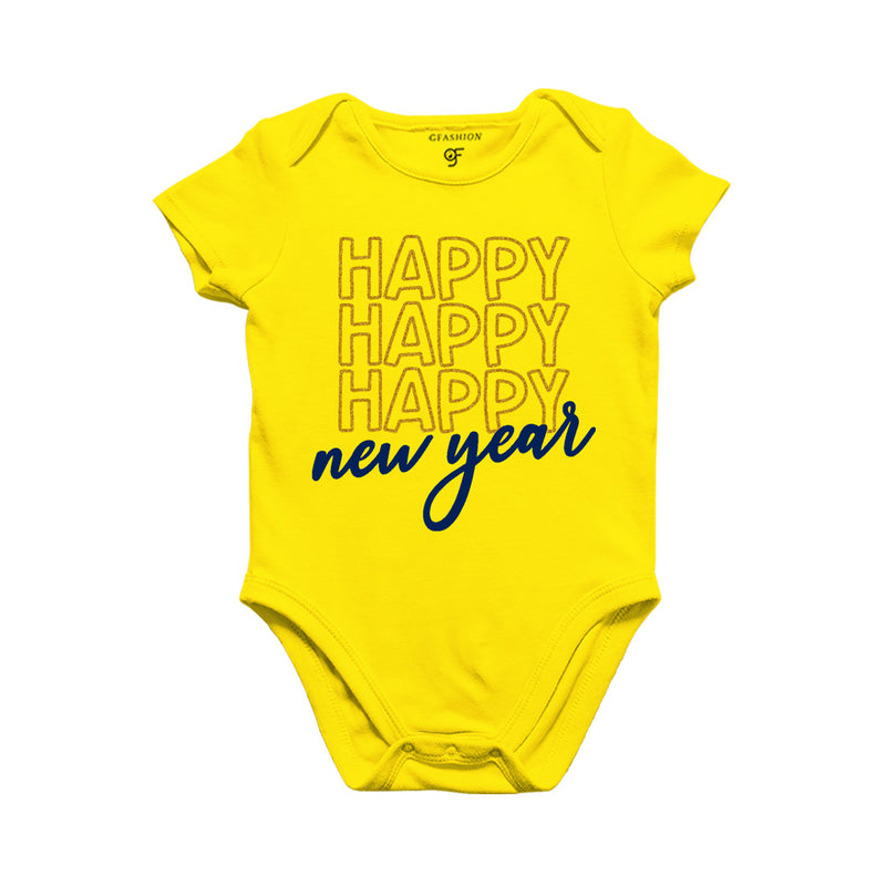 New Year-Baby Bodysuit or Rompers or Onesie in Yellow Color avilable @ gfashion.jpg