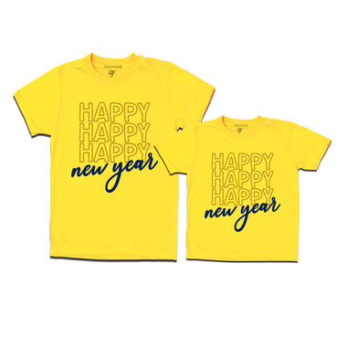 New year Combo T-shirts in Yellow Color avilable @ gfashion.jpg